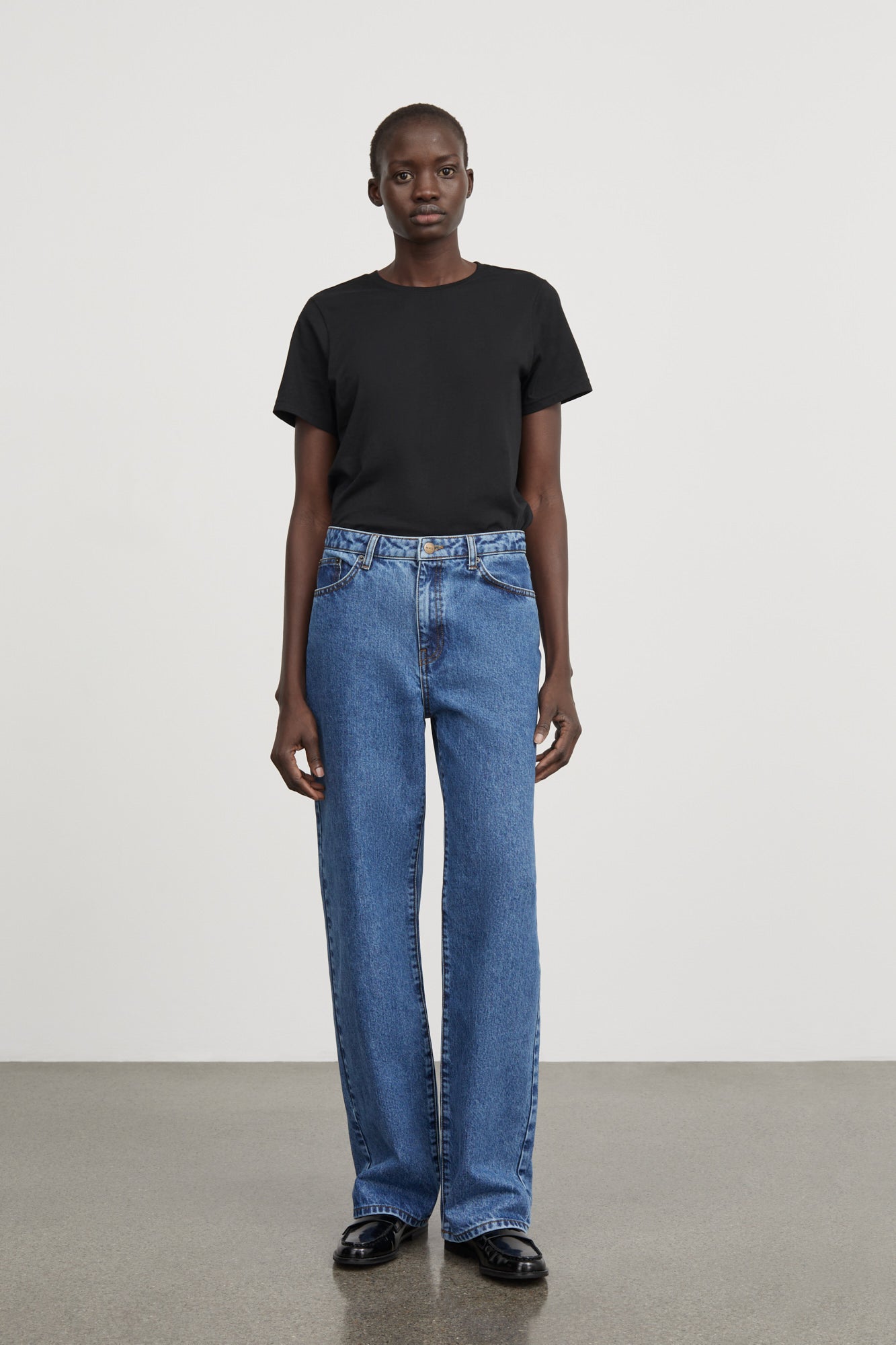 Skall Studio Maddy straight jeans Jeans Washed mid blue
